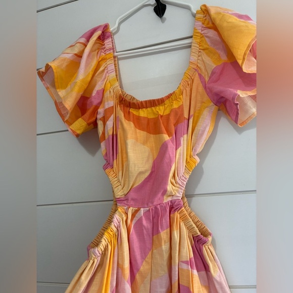 Sabo Skirt Multicolor Midi Dress - Picture 11 of 15